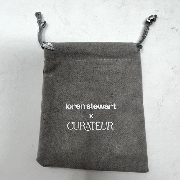 Loren Stewart Deux Double Open Band Ring Gold Plated Chunky Classic Size 7 NEW - Picture 9 of 9